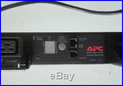 APC 21xC13 3xC19 ZeroU Switched Rack PDU Power Distribution Unit 16A 230V AP7954