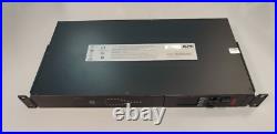 APC AP4421 Rack ATS 230V 10A C14 In (12) C13 Out Automatic Transfer Switch