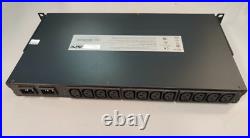 APC AP4421 Rack ATS 230V 10A C14 In (12) C13 Out Automatic Transfer Switch