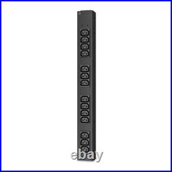 APC AP6003A power distribution unit (PDU) 14 AC outlet(s) 0U/2U Black APC AP6003A power distribution unit (PDU) 14 AC outlet(s) 0U/2U Black