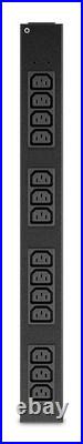 APC AP6003A power distribution unit (PDU) 14 AC outlet(s) 0U/2U Black