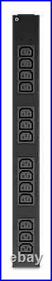 APC AP6003A power distribution unit (PDU) 14 AC outlet(s) 0U/2U Black
