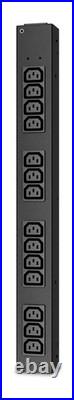 APC AP6003A power distribution unit (PDU) 14 AC outlet(s) 0U/2U Black
