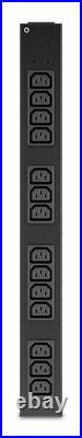 APC AP6003A power distribution unit (PDU) 14 AC outlet(s) 0U/2U Black APC AP6003A power distribution unit (PDU) 14 AC outlet(s) 0U/2U Black