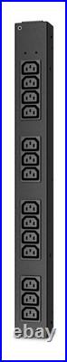 APC AP6003A power distribution unit (PDU) 14 AC outlet(s) 0U/2U Black