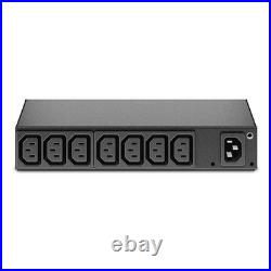 APC AP6015A power distribution unit (PDU) 8 AC outlet(s) 0U/1U Black