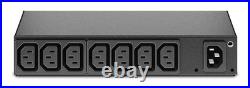 APC AP6015A power distribution unit (PDU) 8 AC outlet(s) 0U/1U Black