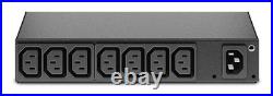 APC AP6015A power distribution unit (PDU) 8 AC outlet(s) 0U/1U Black