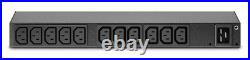 APC AP6020A power distribution unit (PDU) 13 AC outlet(s) 0U/1U Black