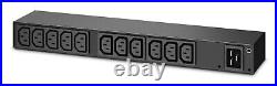 APC AP6020A power distribution unit (PDU) 13 AC outlet(s) 0U/1U Black AP6020A 1