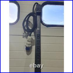 APC AP7553 Basic Rack PDU Power Distribution Unit Black 220-240V 32A 24-Outlets