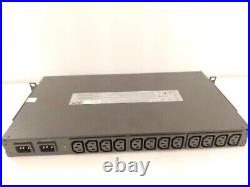 APC AP7721 Automatic Transfer Switch PDU Rack Mount Ears and Serial Cable