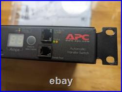 APC AP7721 Automatic Transfer Switch STS 12 x C13 Outlets