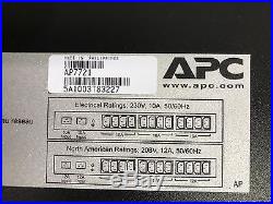 APC AP7721 Rack Automatic Transfer Switch (ATS) 230V 10A AP7721