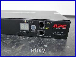 APC AP7723 Automatic Transfer Switch with No Brackets APC AP 7723 With psu