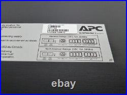 APC AP7723 Rack ATS Automatic Transfer Switch 2x C20 IN 8x C13 + 1x C19 Out 230V