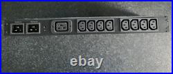 APC AP7723 Rack ATS Automatic Transfer Switch 2x C20 In, 8x C13, 1x C19 Out