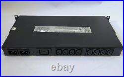 APC AP7723 Rack Automatic Transfer Switch ATS 230V 16A C20 IN 8x C13 1x C19 Out APC AP7723 Rack Automatic Transfer Switch ATS 230V 16A C20 IN 8x C13 1x C19 Out