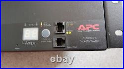 APC AP7724 Rack ATS Automatic Transfer Switch Network Power Switch Transfer