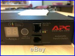 APC AP7730 200-208V 20a Rack Automatic Transfer Switch