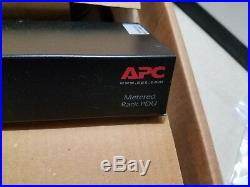 APC AP7800B RACK PDU METERED New Open Box with rack mount option