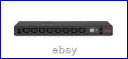 APC AP7820B power distribution unit (PDU) 8 AC outlet(s) 0U/1U Black