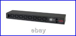APC AP7820B power distribution unit (PDU) 8 AC outlet(s) 0U/1U Black