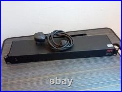 APC AP7820 Switched 1U Rack PDU 8 oulets AUDIO/IT fully tested and working VGC