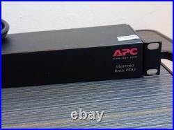 APC AP7820 Switched 1U Rack PDU 8 oulets AUDIO/IT fully tested and working VGC