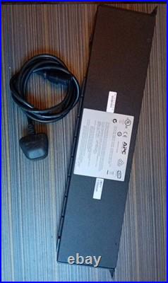 APC AP7820 Switched 1U Rack PDU 8 oulets AUDIO/IT fully tested and working VGC