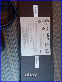 APC AP7820 Switched 1U Rack PDU 8 oulets AUDIO/IT fully tested and working VGC