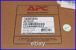 APC AP7821B Metered Rack PDU 1U 16A 208/230V 8x C13 Power Distribution NEW