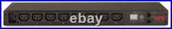 APC AP7821B power distribution unit (PDU) 8 AC outlet(s) 0U/1U Black