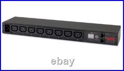 APC AP7821B power distribution unit (PDU) 8 AC outlet(s) 0U/1U Black