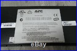 APC AP7821 16A Amp Switched Power Distribution Unit PDU 19 1U Rack Mount C19