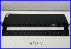 APC AP7821 Metered Rack PDU 8 Outlet Grade B Used with Rack Ears & Brackets