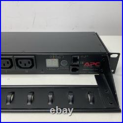 APC AP7821 Metered Rack PDU 8 Outlet Grade B Used with Rack Ears & Brackets