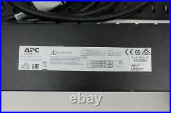 APC AP7822B 16-Way 2U C13 C19 Rackmount Metered Power Distribution Unit PDU