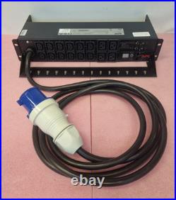 APC AP7822B 16-Way 2U Horizontal/Vertical Rackmount Metered PDU C13 & C19 Outlet APC AP7822B 16-Way 2U Horizontal/Vertical Rackmount Metered PDU C13 & C19 Outlet
