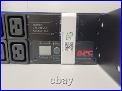 APC AP7822B Metered Rack PDU 2U 32A 230V 12x C13 4x C19 Power Distribution Unit APC AP7822B Metered Rack PDU 2U 32A 230V 12x C13 4x C19 Power Distribution Unit