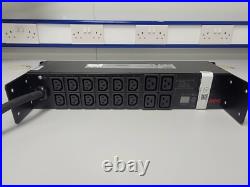 APC AP7822B Metered Rack PDU 2U 32A 230V 12x C13 4x C19 Power Distribution Unit APC AP7822B Metered Rack PDU 2U 32A 230V 12x C13 4x C19 Power Distribution Unit