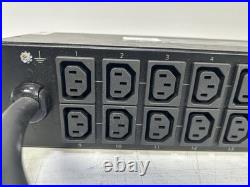 APC AP7822B power distribution unit (PDU) 16 AC outlet(s) 2U Black