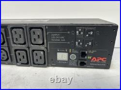 APC AP7822B power distribution unit (PDU) 16 AC outlet(s) 2U Black