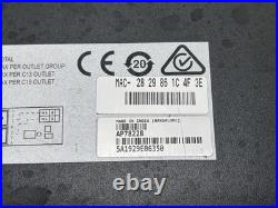 APC AP7822B power distribution unit (PDU) 16 AC outlet(s) 2U Black