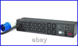 APC AP7822 Metered Rack PDU 2U 32A 230V 12x C13 & 4x C19 Power Distribution Unit