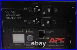 APC AP7822 Metered Rack PDU 2U 32A 230V 12x C13 & 4x C19 Power Distribution Unit
