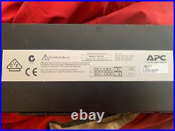 APC AP7822 Metered Rack Power Distribution Unit PDU 220-240V 12xC13 4xC19 32A