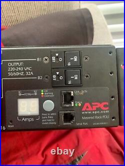 APC AP7822 Metered Rack Power Distribution Unit PDU 220-240V 12xC13 4xC19 32A