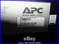 APC AP7822 Rack Power Distribution Unit Metered 2U 32A 230V 12xC13S and 4xC19S