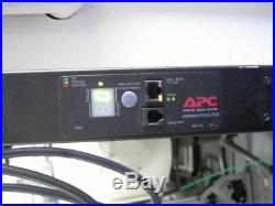 APC AP7830 Switch Rack PDU Zero U Meter 24 Outlet L5-20P 16A 110v 120v 20A